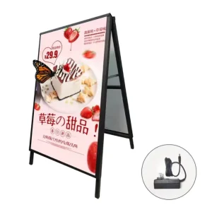 Waterproof LED Light Box with Aluminum Frame and Tempered Glass 5000