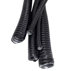 Waterproof PVC Coated Mild Steel Square Lock Flexible Cable Sheath Galvanized Industrial Electrical Protection Conduit Flame