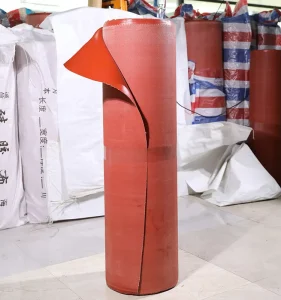 Waterproof PVC Fireproof Cloth Oil Resistant Flame Retardant Fabric for Construction Site