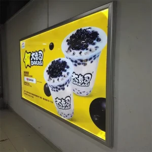 Waterproof Rectangle LED Light Box Sign Board with Picture Frame Display