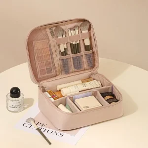 Waterproof Storage Box EVA Large Durable Water Resistant Zip Lock Bag Stylish Portable for Travel Cosmetic Case