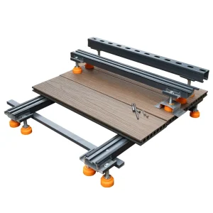 Waterproof Weld-Free Height-Adjustable Aluminum Alloy Powder-Coated Outdoor Flooring Joists