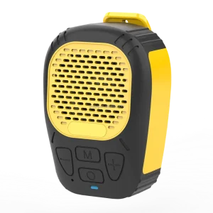 Wearable Clip-On Wireless Magnetic Outdoor Speaker with Water-Resistant Design and Built-In Microphone