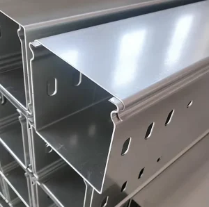 Weather-Resistant Zinc-Aluminum-Magnesium Trough Cable Tray for Chemical Plant Wiring