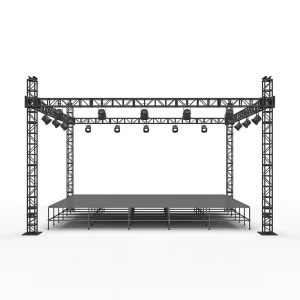 Wedding Concert Stage Roof Truss Aluminum Alloy Truss