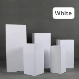 Wedding Props Iron Art Square Column Stand Dessert Table Stage Reception Area Decoration Display Window Party Arrangement