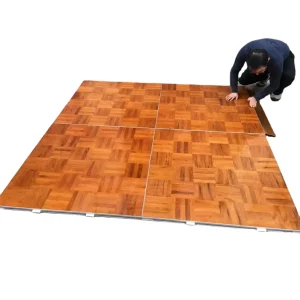 Wedding Stage, Dancing Floor, and Exhibition Floor for Truss Display, EN AW 6061-T6, 1x1m, 16mm Plywood