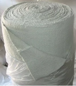 Welding Fireproof Ceramic Fiber Cloth Fireproof Curtain for Furnace Door