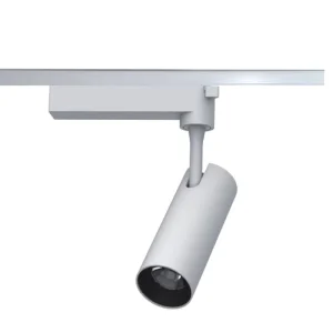 White Anti-Glare COB LED Track Light Adjustable Beam Angle Spotlight Commercial Indoor Light