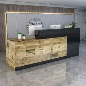 White and Pink Reception Counter for Cake Shops, Clothing Stores, and Bars