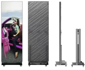 Wi-Fi-Controlled Indoor Foldable LED Poster Display Screen