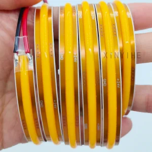 Wide COB Light Strip Can Be Freely Cut 528D Lights Per Meter No Dark Area 24V8mm High Color Rendering Led Light Strip New Style