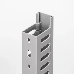 Wide Open Slot PVC Wire Duct 50X80 Multi Compartment Trough for Industrial Power Cord Hiding Protection Cable Channel Duct