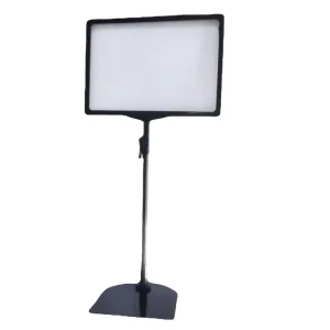 Windproof Outdoor Vertical Floor-Mounted Poster Billboard Display Rack