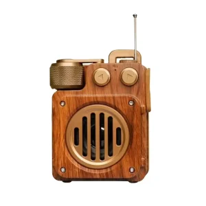 Wireless Bluetooth Retro Speaker, Portable Outdoor Bass Speaker, Small Radio