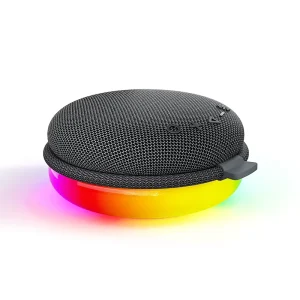 Wireless Portable Speaker with Microphone Fabric Waterproof Mini Bass Outdoor Home Theatre Party