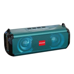 Wireless Speaker Portable Bluetooth Speaker New Generation Portable Speaker with Custom Bass Radiator for Home Outdoor