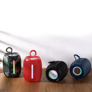Wireless for 5.3 Portable Camping Outdoor Plastic Speaker with RGB LED Lighting Battery 5 10W Output