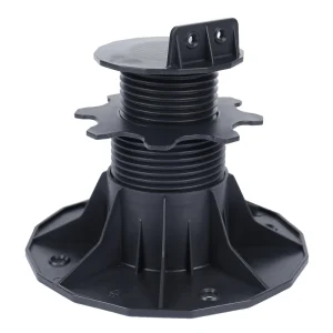 Wood Composite Floor Support Raised Floor Pedestal Plastic Black XF-T204B-2 65-145 mm