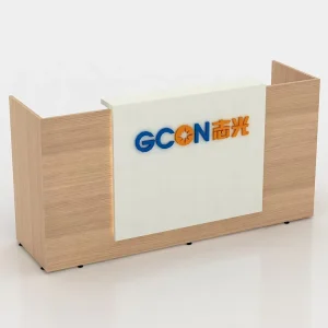 Wood Reception Counter for Hotel