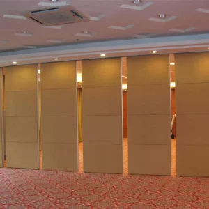 Wooden Acoustic Sliding Folding Partition Movable Partition Wall