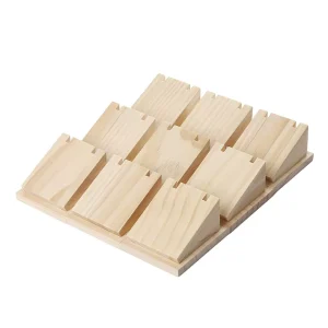Wooden Bracelet and Necklace Display Holder Stand