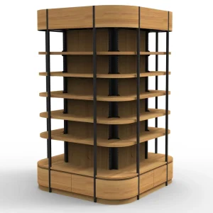 Wooden Display Rack