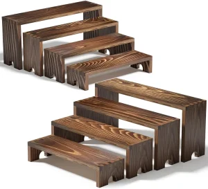 Wooden Display Stand for Weddings, Parties, and Stores
