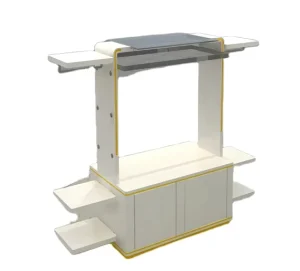 Wooden Promotional Display Stand for Shopping and Commercial Malls