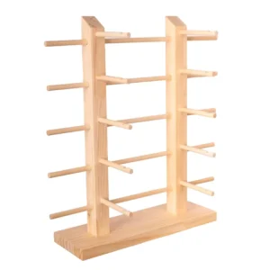 Wooden Sunglasses Display Stand and Eyewear Organizer