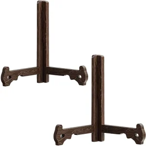 Wooden display stand board stand easel stand is suitable for table or desktop display boards photo frames books tea cakes