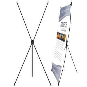 X Banner Stand, 60 x 160 cm and 80 x 180 cm, Roll-Up Display, Wedding Poster Stand