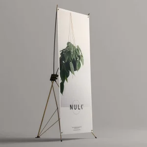 X Banner Wall Stand and Display for Advertising