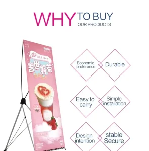 X-Frame Flex Banner Stand 60*160 cm 80*180 cm