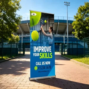 XuanYU XY RT 12 Custom 85x200cm Windproof Outdoor Retractable Advertising Pull Display Rollup Banner Stand Portable Roll
