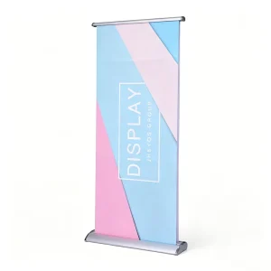 Xuanyu 80X200Cm Portable Motorized Retractable Aluminum Roll Banner Stand Lightweight Design Tool Free Assembly Displays