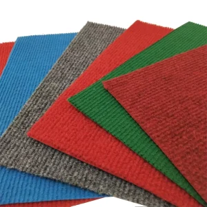 Yellow, Light Grey, and Blue Carpet Rolls for Ceremonial Exhibition Stands and Corridors