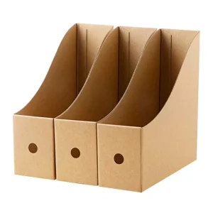 Yindian Custom Printed for Foldable Corrugated Cardboard Brochure Holder Recycled A4 A5 DL Size Table Top Poster Display
