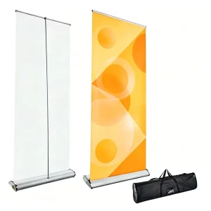 ZJ ZJ r Portable Waterproof Double Sided Aluminum Digital Roll up Banner Stand For Advertising Exhibitions
