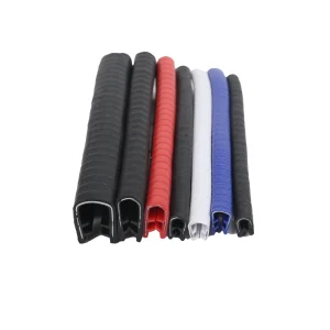 ZXQ Customized U Shaped EPDM PVC Car Door Edge Anti Scratch Protector Sealing Strip Anti Collision Decorative Cutting Trim
