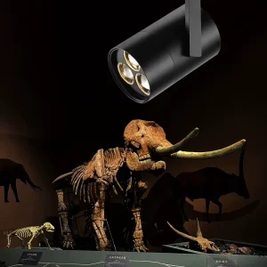 Zoomable 35W 45W Commercial Track Spotlight LED COB Aluminum Body DALI Dimmable CRI 93 3000K-6000K