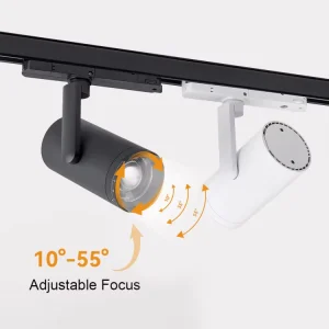 Zoomable LED Track Light Dali Optional Aluminum LED Spot Track Light for Commercial Use