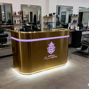 不锈钢服装店发廊舞蹈工作室酒店学校商场接待柜台