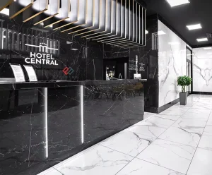 商场服务柜台批量定制大理石酒店接待台博物馆接待台