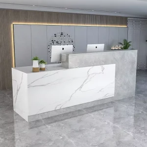 现代简约公司、酒店、美容院接待台