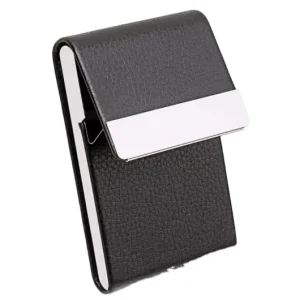 logo Printed PU Leather Card Holder for Promotion