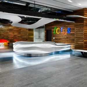 一般用途办公室接待台柜台 officel 形接待台